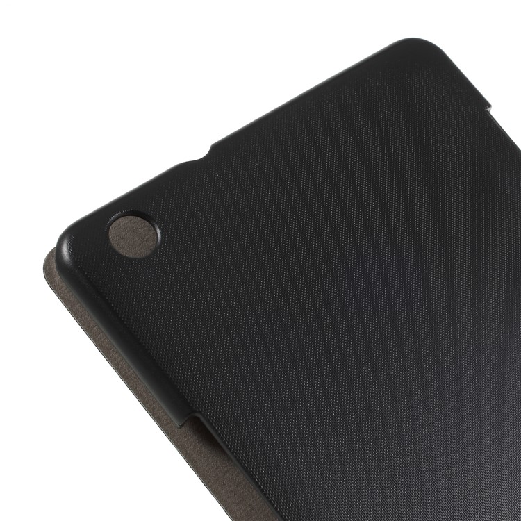 Tri-fold Stand Smart Leather Cover Accessory for Huawei MediaPad M3 8.4 - Black-3