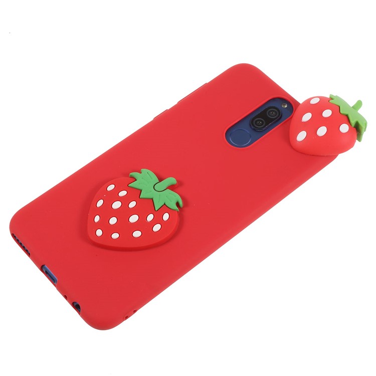 Cute 3D Cartoon Doll Pattern TPU Shell for Huawei Mate 10 Lite / nova 2i / Maimang 6 / Honor 9i (India) - Strawberry-4