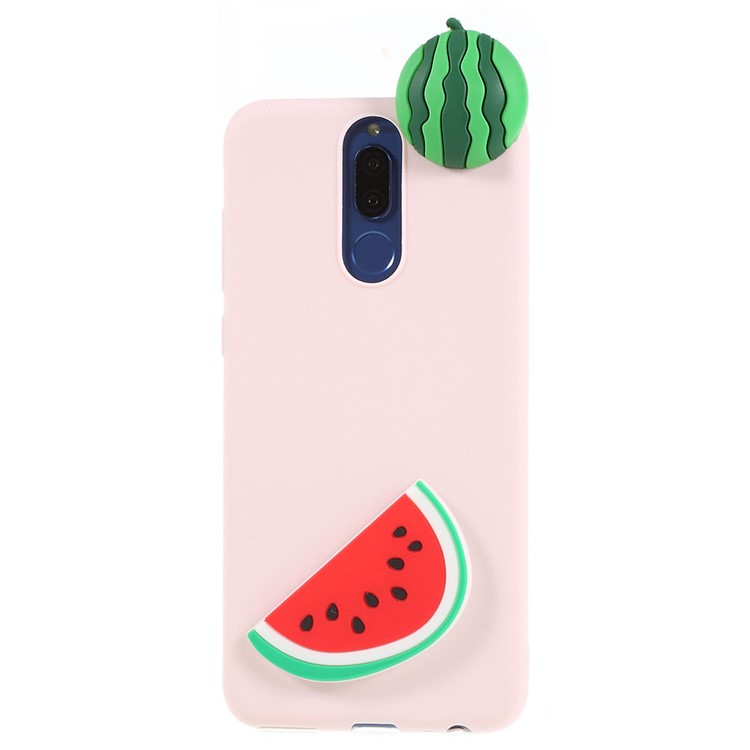 Cute 3D Cartoon Doll Pattern TPU Phone Cover for Huawei Mate 10 Lite / nova 2i / Maimang 6 / Honor 9i (India) - Watermelon-1