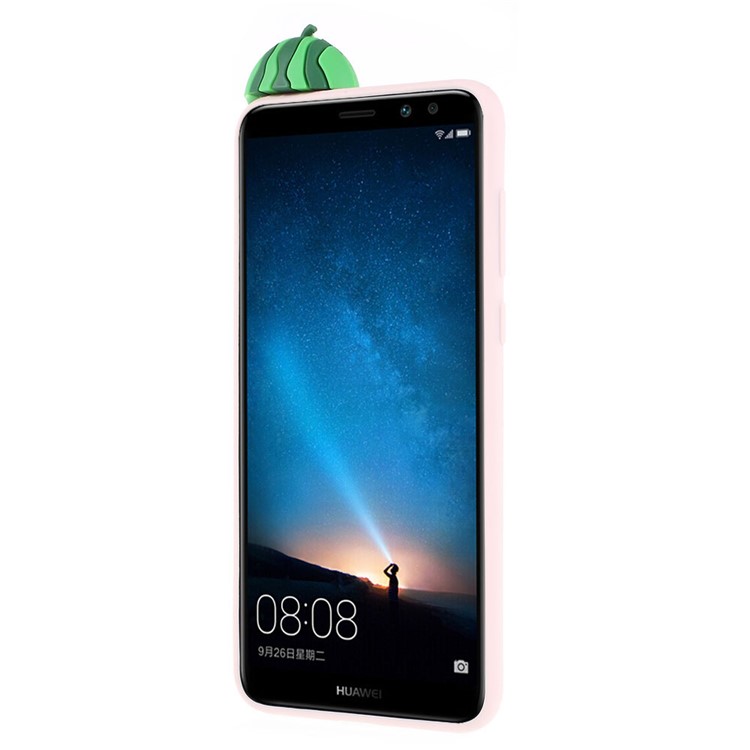 Cute 3D Cartoon Doll Pattern TPU Phone Cover for Huawei Mate 10 Lite / nova 2i / Maimang 6 / Honor 9i (India) - Watermelon-3