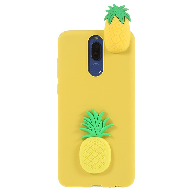 Cute 3D Cartoon Doll Pattern TPU Mobile Case for Huawei Mate 10 Lite / nova 2i / Maimang 6 / Honor 9i (India) - Pineapple-1