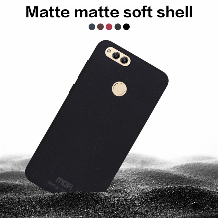 MOFI Mate Fragante Caso De TPU Para Huawei Honor 7X - Negro-2