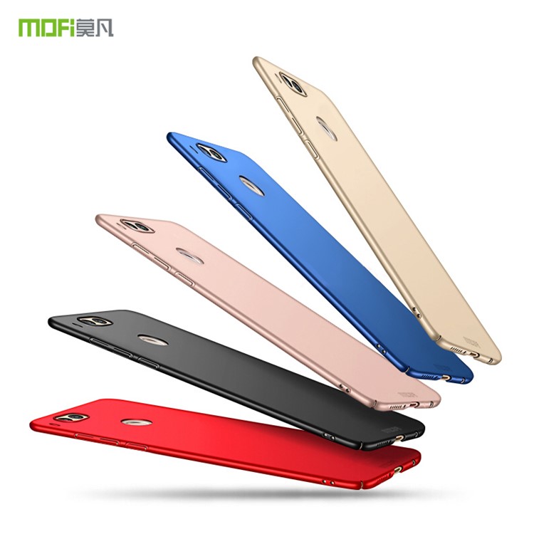 MOFI Shield Slim Frosted Hard Plastic Case for Huawei Honor 7X - Black-4