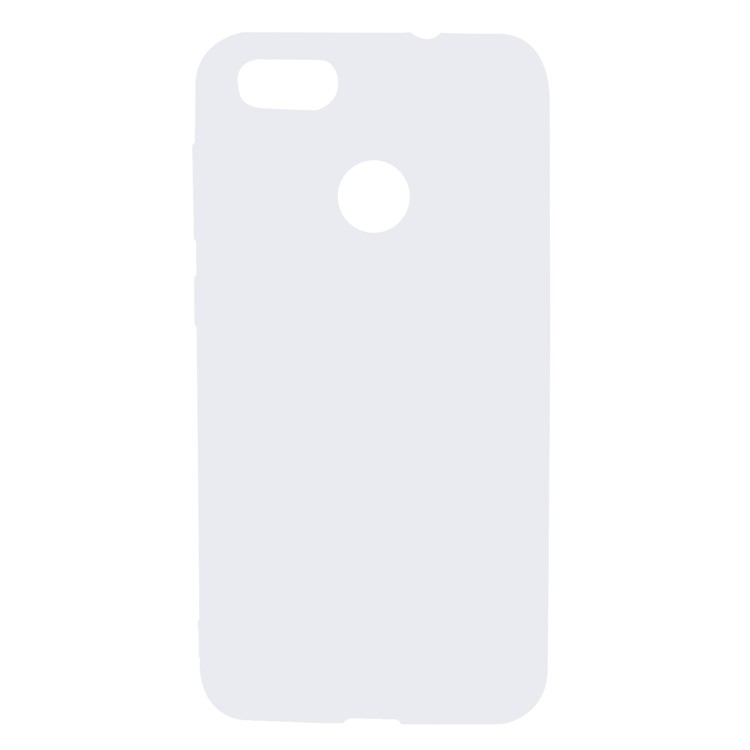 Soft TPU Back Lightweight Phone Casing for Huawei P9 lite mini/Y6 Pro (2017)/Enjoy 7 - White-2