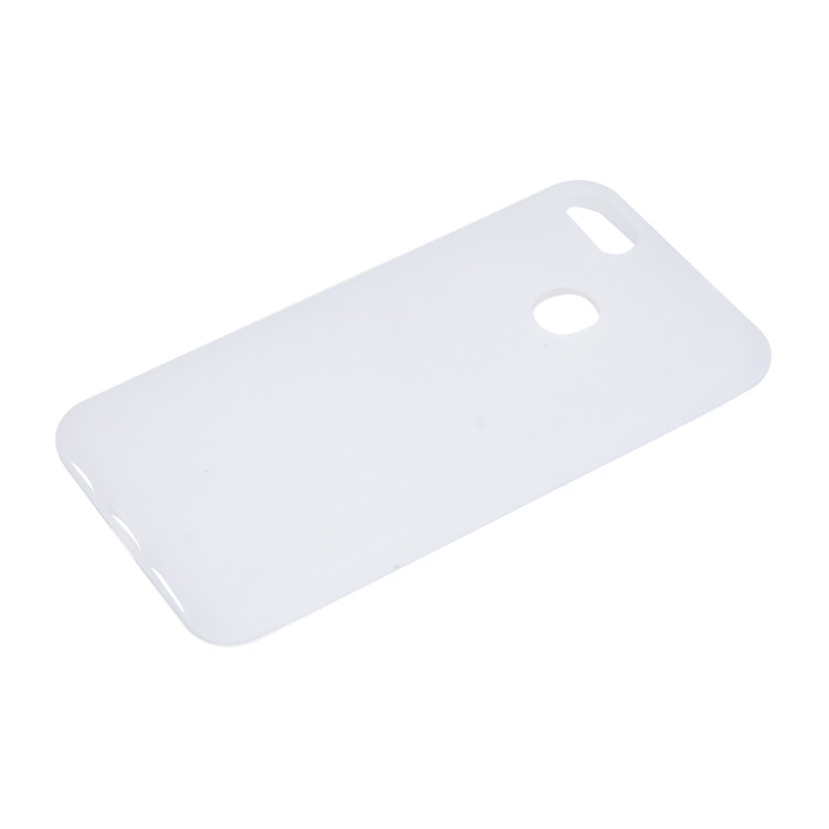 Soft TPU Back Lightweight Phone Casing for Huawei P9 lite mini/Y6 Pro (2017)/Enjoy 7 - White-3