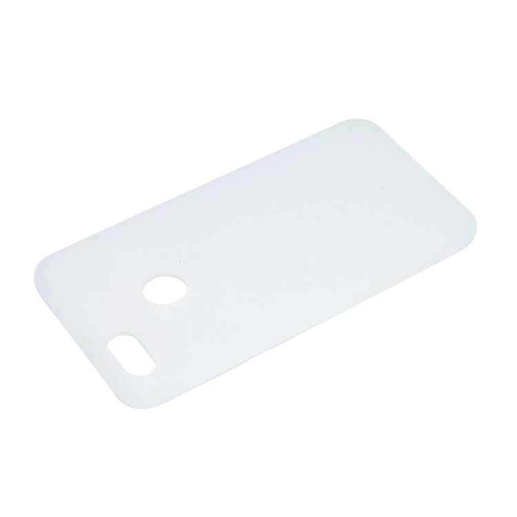 Soft TPU Back Lightweight Phone Casing for Huawei P9 lite mini/Y6 Pro (2017)/Enjoy 7 - White-4