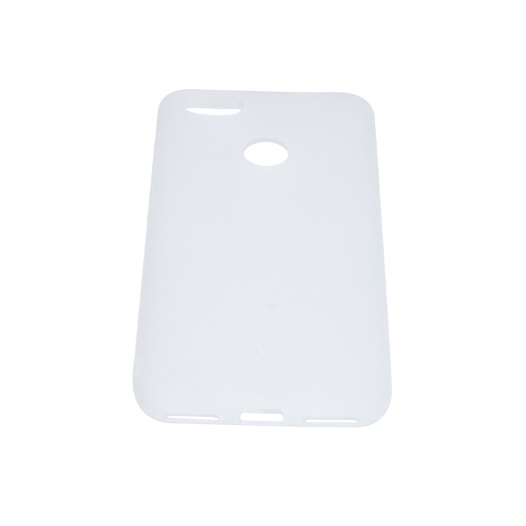 Soft TPU Back Lightweight Phone Casing for Huawei P9 lite mini/Y6 Pro (2017)/Enjoy 7 - White-5
