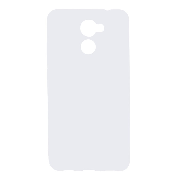 Soft TPU Back Cover Accessory for Huawei Y7 Prime / Enjoy 7 Plus - White-2