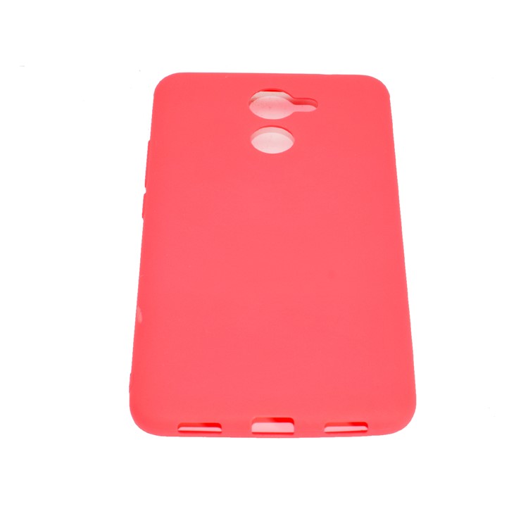 Soft TPU Back Protective Phone Case for Huawei Y7 Prime / Enjoy 7 Plus - Red-5