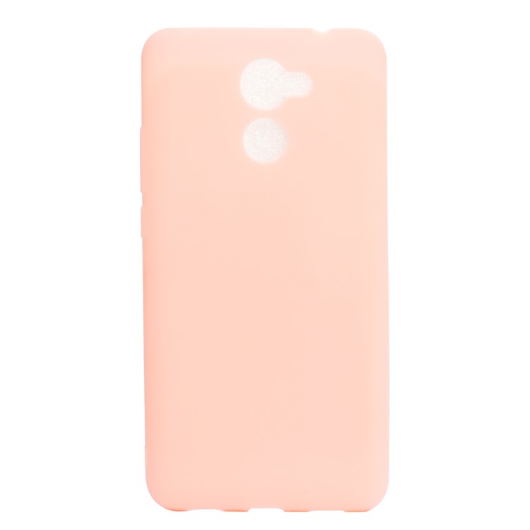 Soft TPU Featherweight Phone Back Cover for Huawei Y7 Prime / Enjoy 7 Plus - Pink-2
