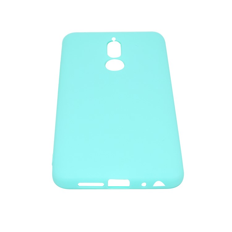 Soft TPU Lightweight Back Cover for Huawei Mate 10 Lite/nova 2i/Maimang 6/Honor 9i (India) - Cyan-5
