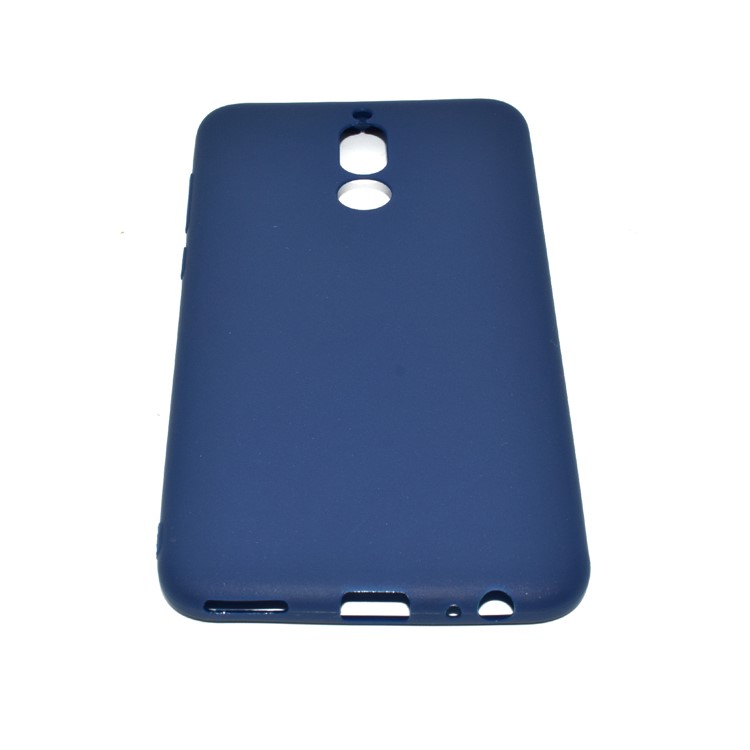 Case di Copertura Protettivo Per la Schiena TPU Flessibile Per Huawei Mate 10 Lite/nova 2i/Maimang 6/Honor 9i (India) - Blu Scuro-6