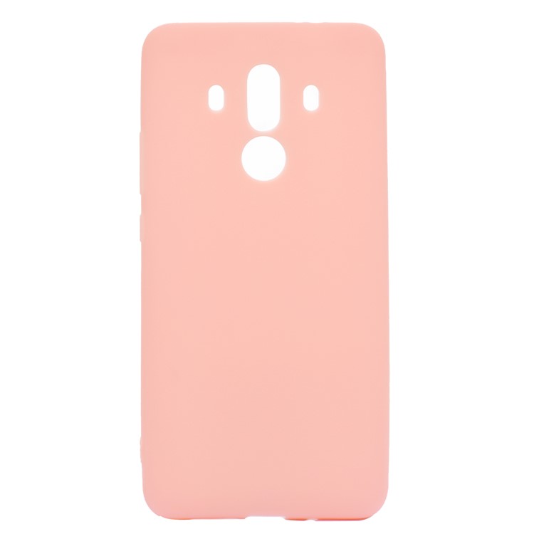 Soft Matte TPU Back Casing for Huawei Mate 10 Pro - Pink-2