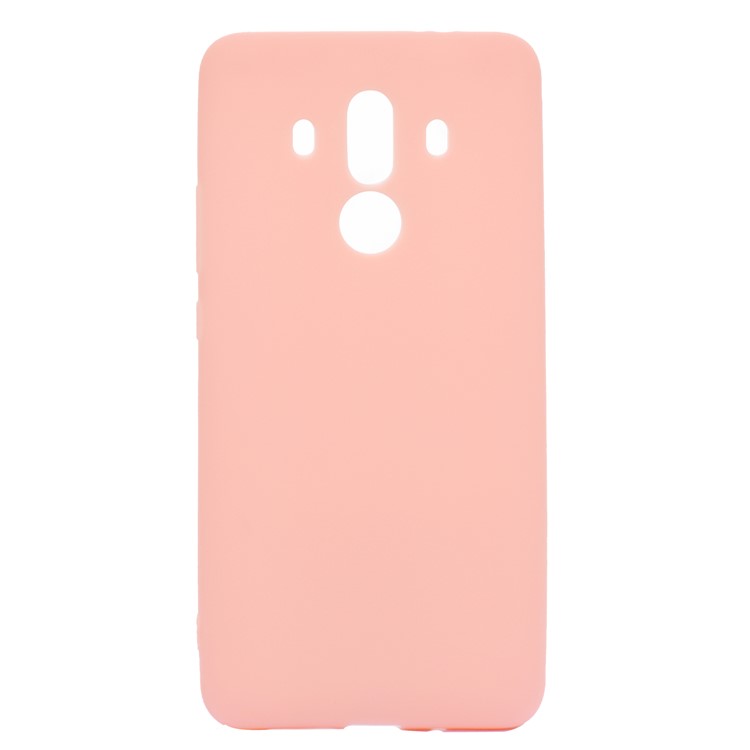 Boîtier Arrière TPU Mat Doux Pour Huawei Mate 10 Pro - Rose-2