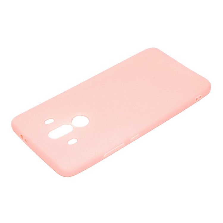 Soft Matte TPU Back Casing for Huawei Mate 10 Pro - Pink-4