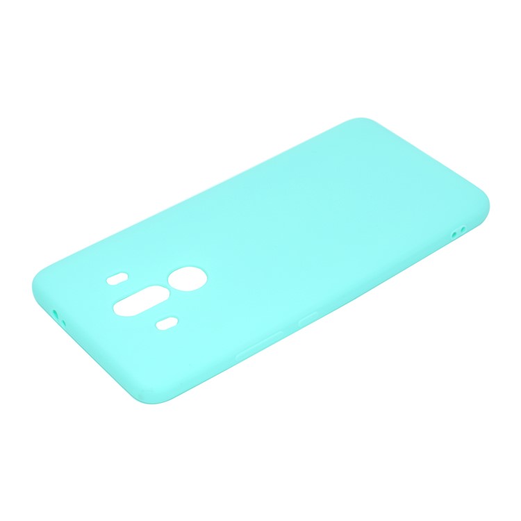 Soft Matte TPU Mobile Phone Case for Huawei Mate 10 Pro - Cyan-4