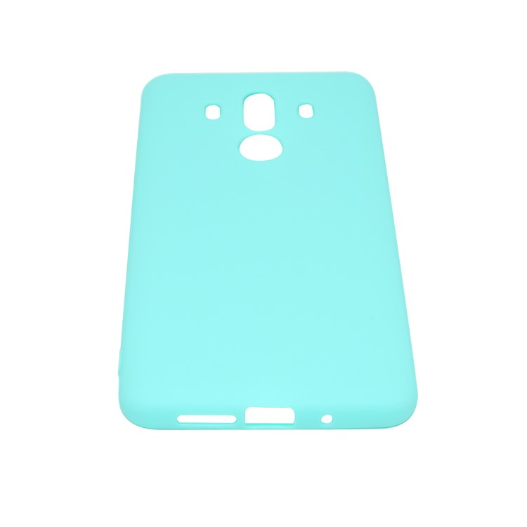 Soft Matte TPU Mobile Phone Case for Huawei Mate 10 Pro - Cyan-5