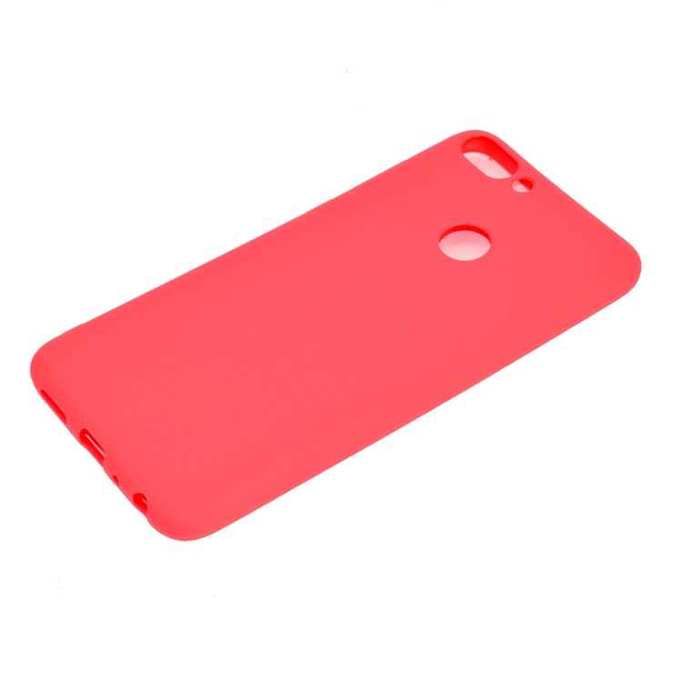 Soft Matte TPU Back Shell for Huawei Honor 9 Lite/9 Youth Edition - Red-3