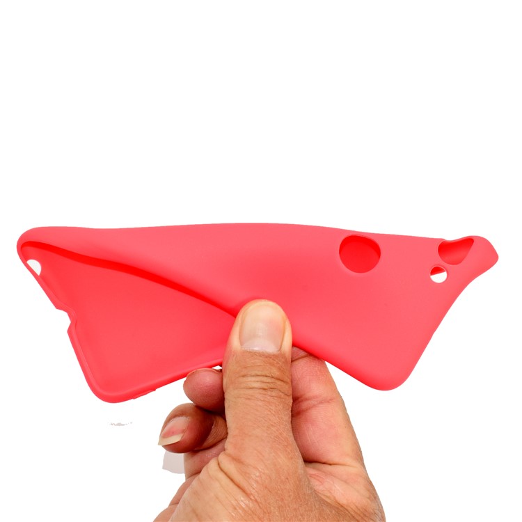 Soft Matte TPU Back Shell for Huawei Honor 9 Lite/9 Youth Edition - Red-5