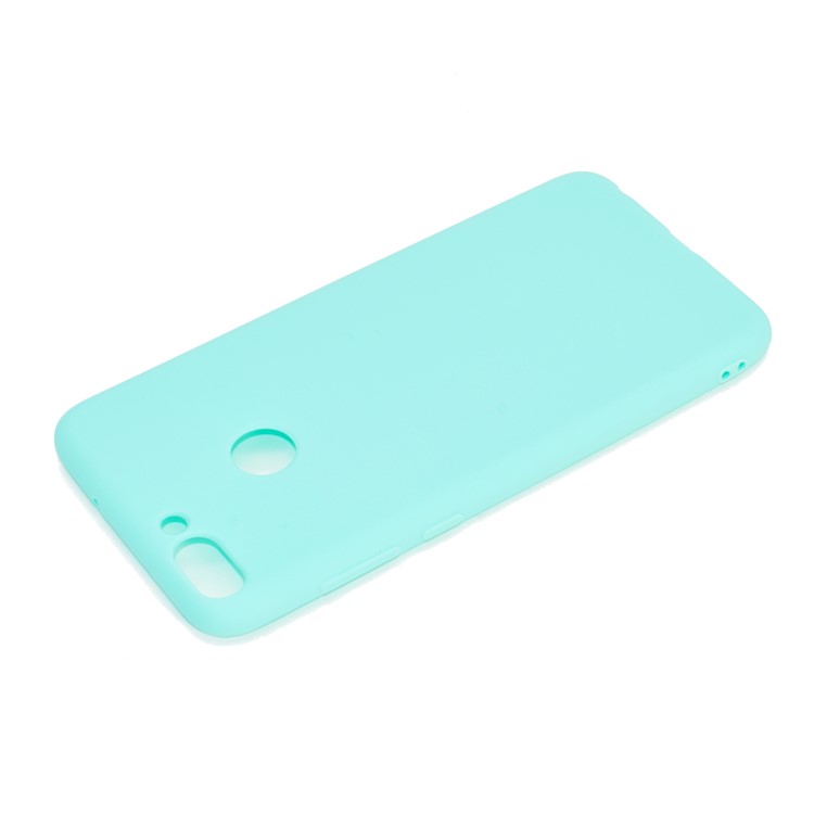Soft Frosted TPU Mobile Phone Case for Huawei Honor 9 Lite/9 Youth Edition - Cyan-3