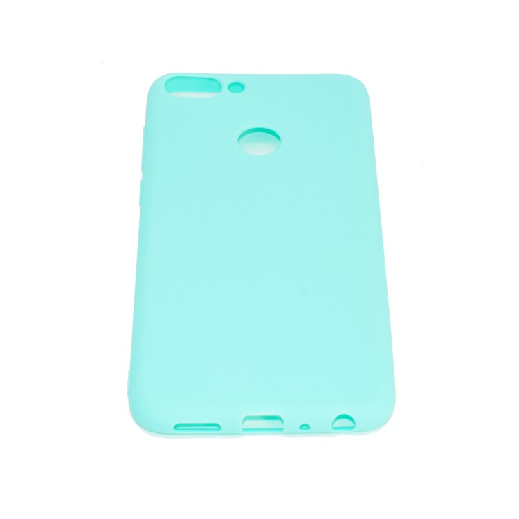 Soft Frosted TPU Mobile Phone Case for Huawei Honor 9 Lite/9 Youth Edition - Cyan-4