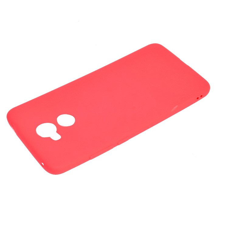 Soft Matte TPU Back Casing for Huawei Honor 6A/Honor 5C pro - Red-5