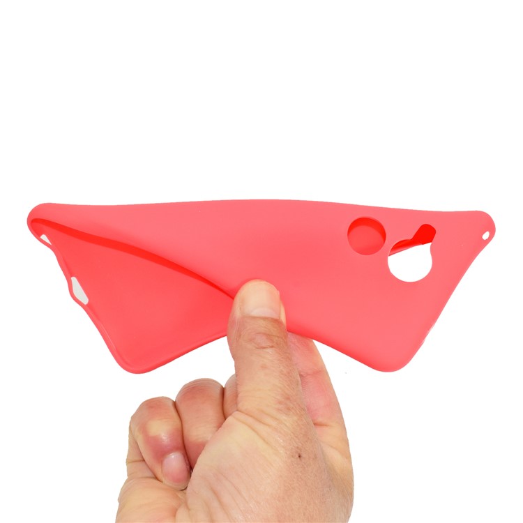Soft Matte TPU Back Casing for Huawei Honor 6A/Honor 5C pro - Red-9