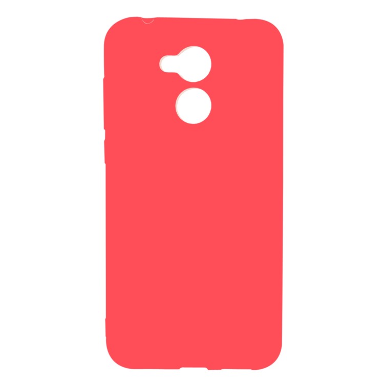 Soft Matte TPU Back Casing for Huawei Honor 6A/Honor 5C pro - Red-11