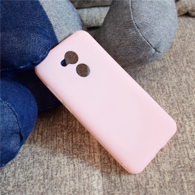 Soft Matte TPU Back Shell for Huawei Honor 6A/Honor 5C pro - Pink-13