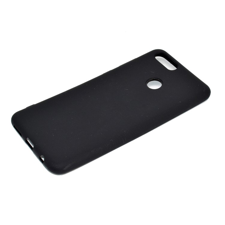 Soft Matte TPU Back Case for Huawei Honor 7X - Black-3