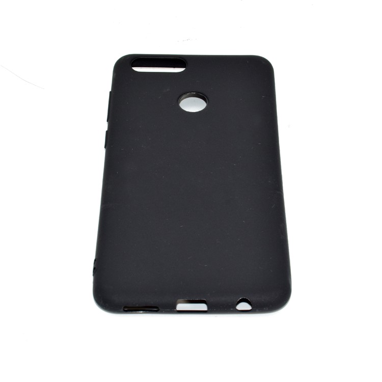 Soft Matte TPU Back Case for Huawei Honor 7X - Black-5
