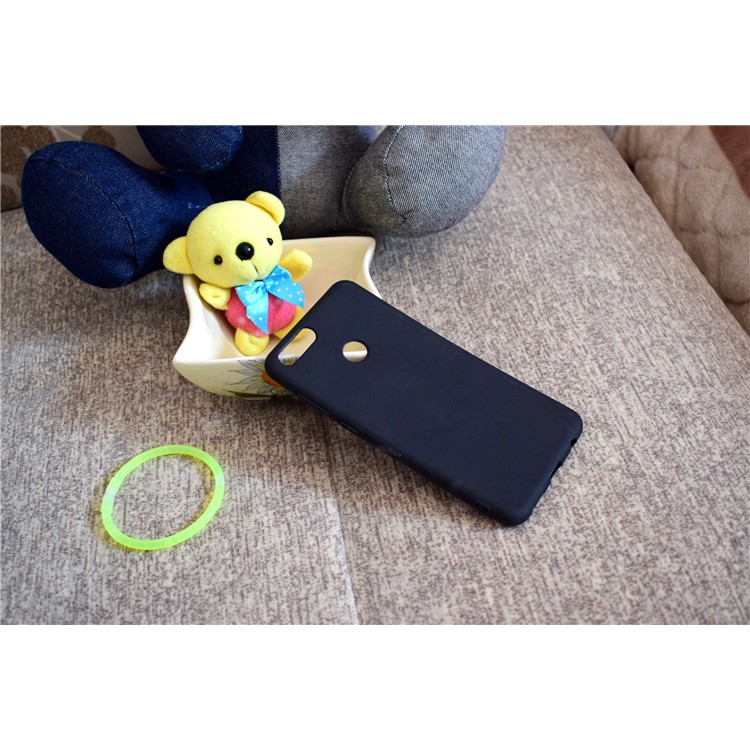 Soft Matte TPU Back Case for Huawei Honor 7X - Black-7