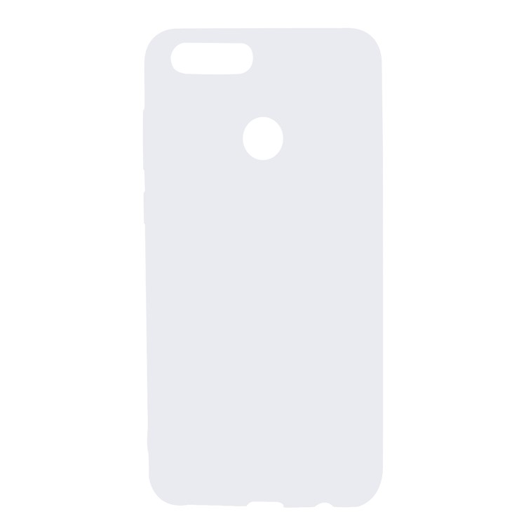 Soft Matte TPU Back Cover for Huawei Honor 7X - White-2