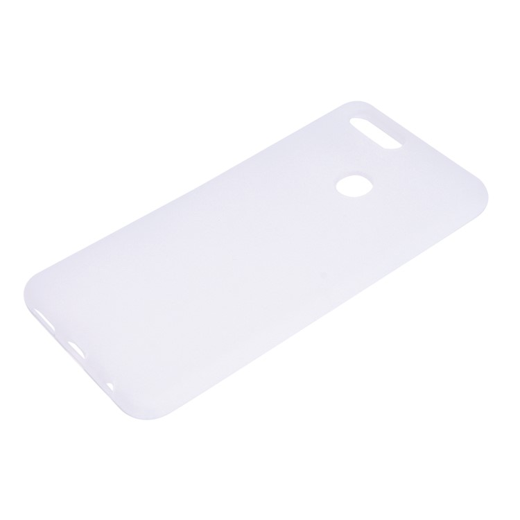 Soft Matte TPU Back Cover for Huawei Honor 7X - White-3