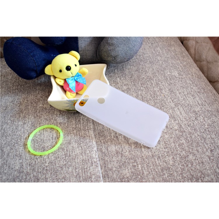 Soft Matte TPU Back Cover for Huawei Honor 7X - White-7