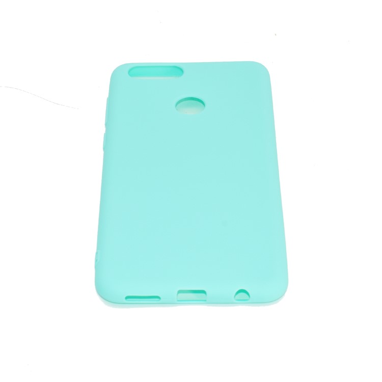 Soft Matte TPU Mobile Phone Case for Huawei Honor 7X - Cyan-5