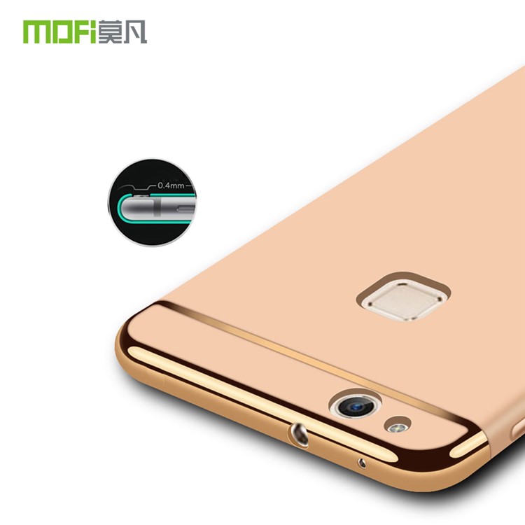 MOFI Guard Series Detachable 3-in-1 Electroplating Plastic Hard Mobile Phone Case for Huawei P10 Lite - Gold-2