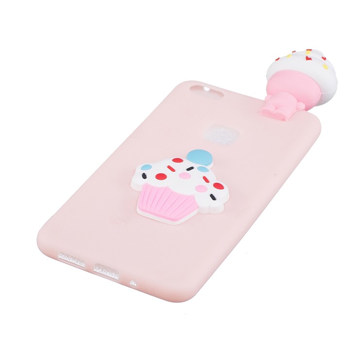 3D Ice Cream Pattern Printing TPU Cover Case for Huawei P10 Lite - Ice Cream-2