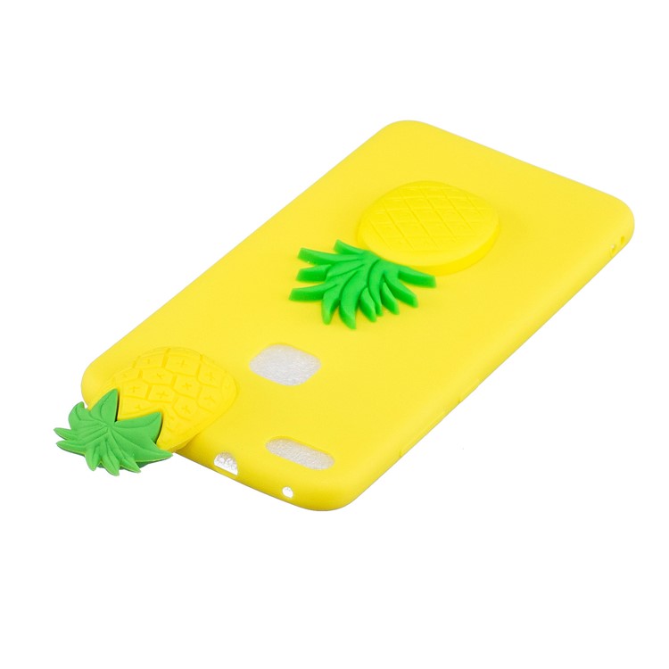 3D Fruit Pattern Printing TPU Case Cover Shell for Huawei P10 Lite - Pineapple-3