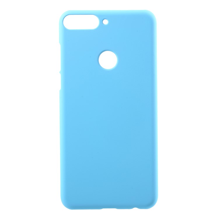 Rubberized Plastic Hard Mobile Casing for Huawei Honor 7C / Enjoy 8 /Y7 Prime (2018) - Baby Blue-1