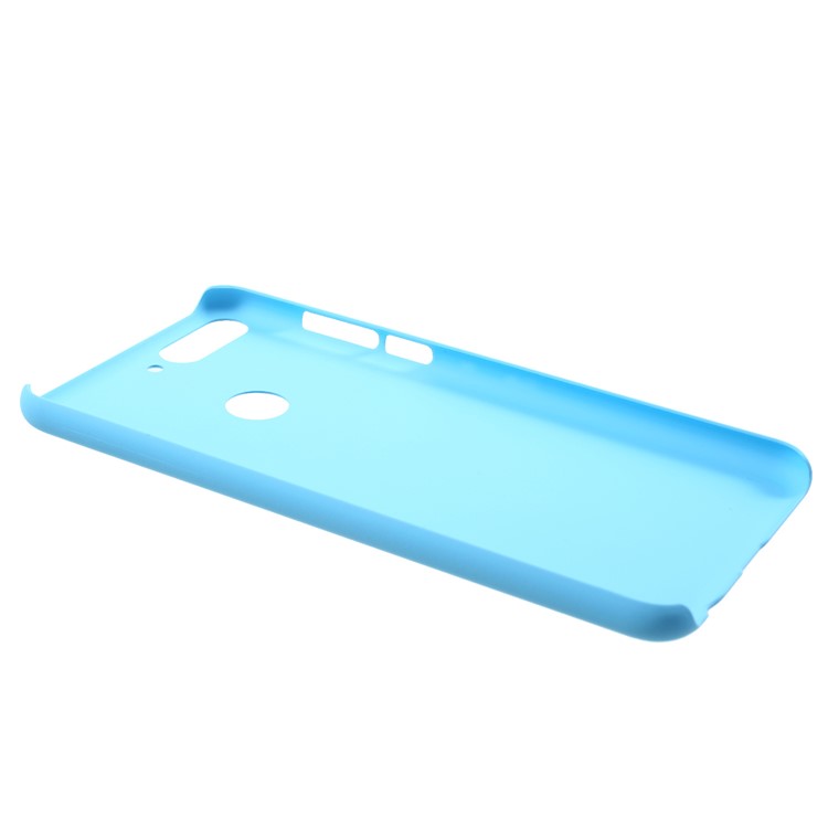 Rubberized Plastic Hard Mobile Casing for Huawei Honor 7C / Enjoy 8 /Y7 Prime (2018) - Baby Blue-3