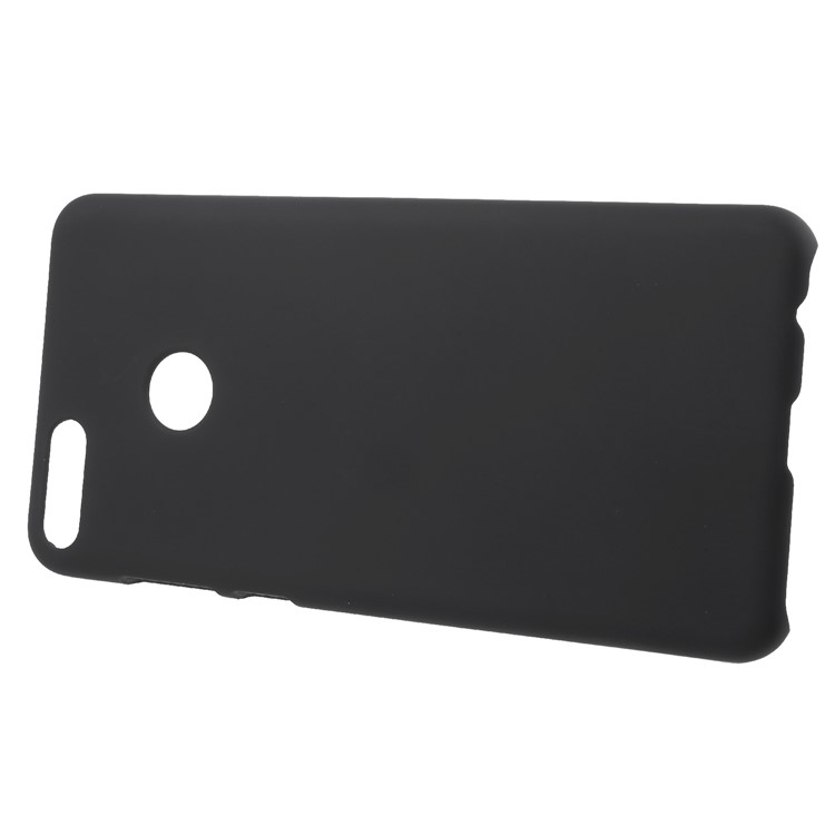 Rubberized PC Hard Shell for Huawei Y9 (2018)/Enjoy 8 Plus - Black-2