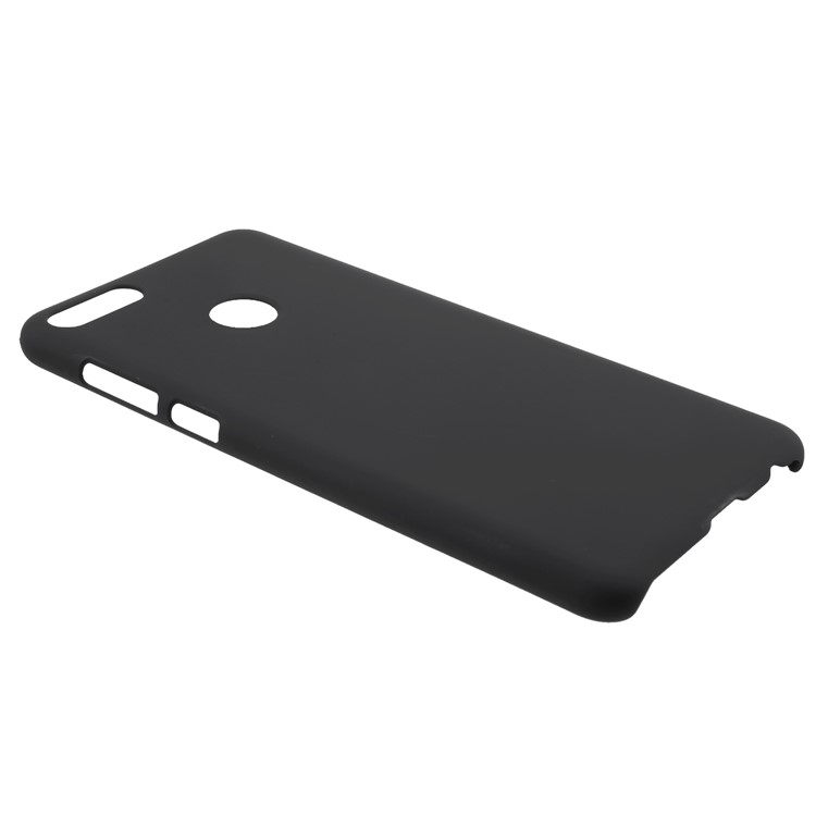 Rubberized PC Hard Shell for Huawei Y9 (2018)/Enjoy 8 Plus - Black-3