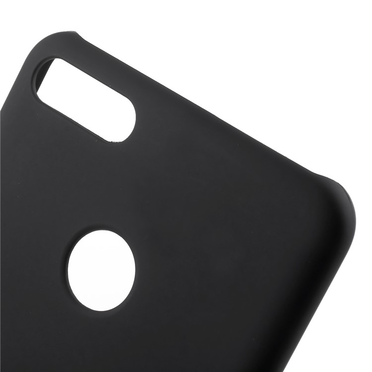 Rubberized PC Hard Shell for Huawei Y9 (2018)/Enjoy 8 Plus - Black-4