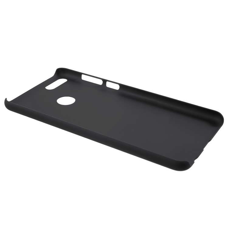 Rubberized PC Hard Shell for Huawei Y9 (2018)/Enjoy 8 Plus - Black-5
