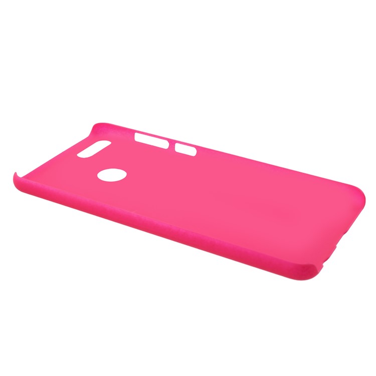 Rubberized PC Hard Casing for Huawei Y9 (2018)/Enjoy 8 Plus - Rose-3