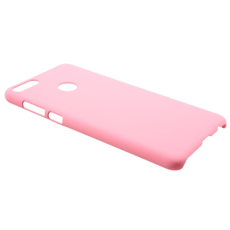 Rubberized PC Hard Mobile Phone Shell for Huawei Y9 (2018)/Enjoy 8 Plus - Pink-2