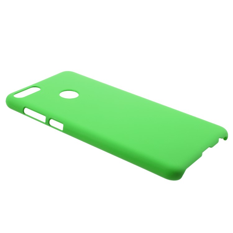 Rubberized PC Hard Cell Phone Case for Huawei Y9 (2018)/Enjoy 8 Plus - Green-2
