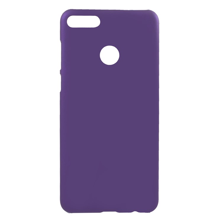 Rubberized PC Hard Protective Cover for Huawei Y9 (2018)/Enjoy 8 Plus - Purple-1
