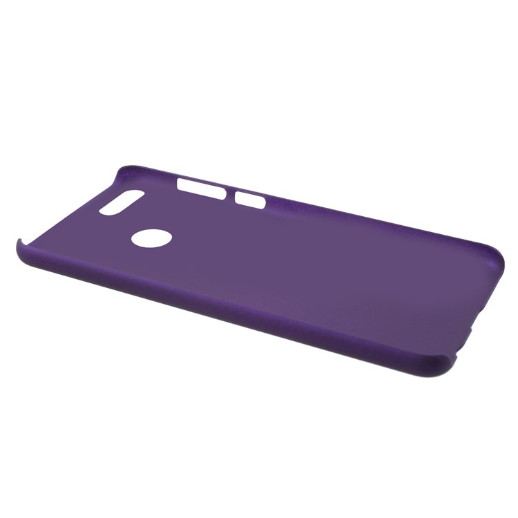 Rubberized PC Hard Protective Cover for Huawei Y9 (2018)/Enjoy 8 Plus - Purple-3